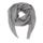 LPB WOMAN - Foulard Cendre Irisé