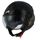 Casque jet visiere noir