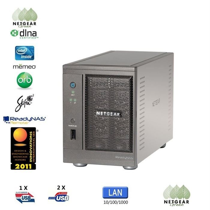 Netgear ReadyNas Ultra 2 baies   Achat / Vente SERVEUR STOCKAGE   NAS