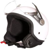 CASQUE MOTO SCOOTER CDH Casque Demi Jet Scooter Blanc Brillant CASQUE MOTO SCOOTER CDH Casque Demi Jet Scooter Blanc Brillant