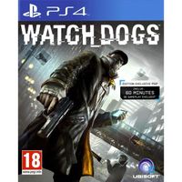 JEU PS4 Watch Dogs Jeu PS4 JEU PS4 Watch Dogs Jeu PS4