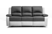 CANAPÉ - SOFA - DIVAN RELAX Canapé de relaxation droit 3 places - Simili CANAPÉ - SOFA - DIVAN RELAX Canapé de relaxation droit 3 places - Simili