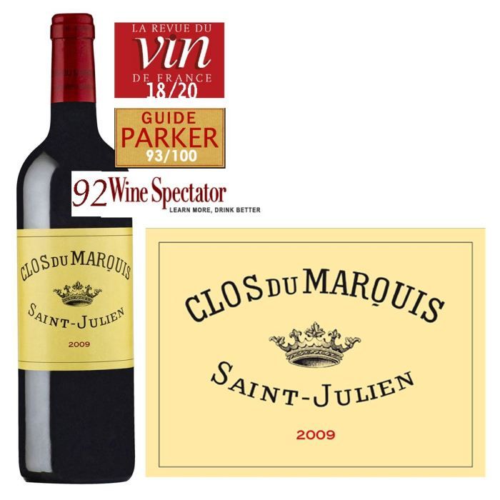 2009   Achat / Vente VIN ROUGE Clos du Marquis 2009