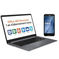 ORDINATEUR PORTABLE Pack ASUS PC Portable R520UA-BR580T 15,6" - 4GoRAM ORDINATEUR PORTABLE Pack ASUS PC Portable R520UA-BR580T 15,6" - 4GoRAM