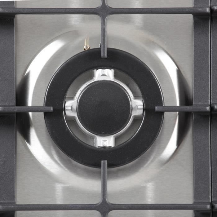  CECTG5FIX Table de cuisson gaz-5 foyers-L68x2