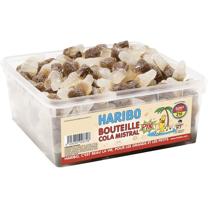 HARIBO Cola Mistral 210 pièces   Achat / Vente CONFISERIE DE SUCRE