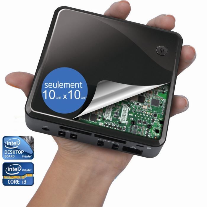 Intel NUC DC3217IYE + 4Go DDR3 + câble d'alim - Achat / Vente pc en kit ...