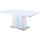 LASER Table à manger avec LED de 6 à 8 personnes s