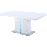 TABLE À MANGER SEULE LASER Table à manger avec LED de 6 à 8 personnes s TABLE À MANGER SEULE LASER Table à manger avec LED de 6 à 8 personnes s