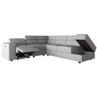CANAPÉ - SOFA - DIVAN TILIO Canapé de relaxation électrique angle droit CANAPÉ - SOFA - DIVAN TILIO Canapé de relaxation électrique angle droit