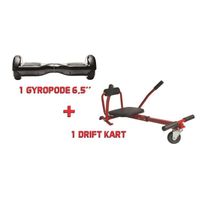 KART Hoverboard + Kit Kart - Super Drift Pack Rouge - P KART Hoverboard + Kit Kart - Super Drift Pack Rouge - P