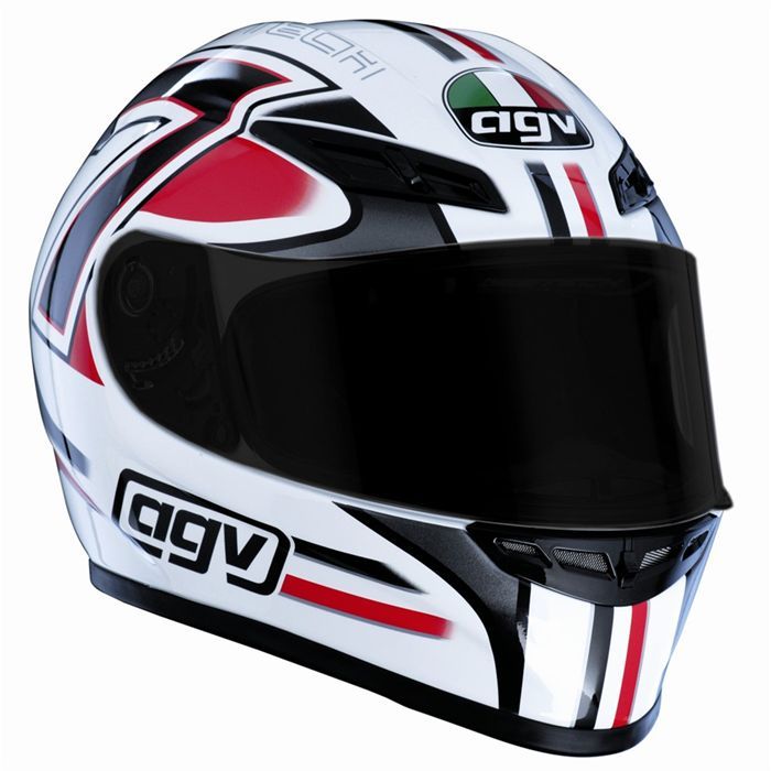 AGV GP Tech Seven White/Red/Black   Achat / Vente CASQUE AGV GP Tech