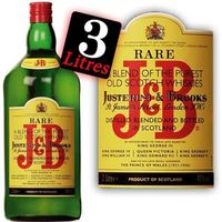 WHISKY BOURBON SCOTCH J & B Double Magnum 3 litres WHISKY BOURBON SCOTCH J & B Double Magnum 3 litres