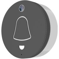 SONNETTE - CARILLON EXTEL Link Carillon connecté WiFi gris avec caméra SONNETTE - CARILLON EXTEL Link Carillon connecté WiFi gris avec caméra