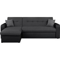 CANAPÉ - SOFA - DIVAN ROMAN Canapé d'angle réversible convertible 3 plac CANAPÉ - SOFA - DIVAN ROMAN Canapé d'angle réversible convertible 3 plac