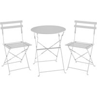 SALON DE JARDIN Set bistrot - ensemble repas de jardin - Table pli SALON DE JARDIN Set bistrot - ensemble repas de jardin - Table pli