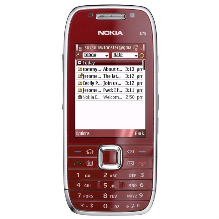 NOKIA E75 Red   Achat / Vente TELEPHONE PORTABLE NOKIA E75 Red