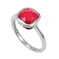 BAGUE - ANNEAU CLIO BLUE Bague argent et quartz grenat - BA0570RH BAGUE - ANNEAU CLIO BLUE Bague argent et quartz grenat - BA0570RH