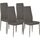Chaise gris anthracite