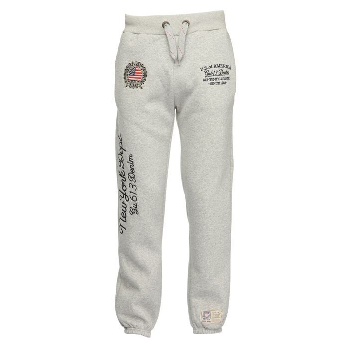 Gangster Unit Pantalon de Jogging Homme Gris chiné   Achat / Vente