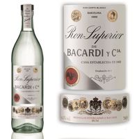 RHUM Bacardi Heritage - Rhum Blanc - 70cl - 44,5° RHUM Bacardi Heritage - Rhum Blanc - 70cl - 44,5°