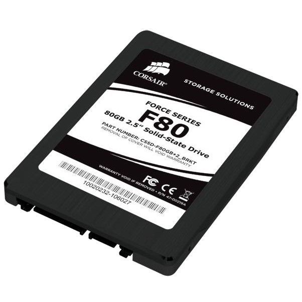 Corsair 80Go SSD 2.5 Force F80 MLC   Achat / Vente DISQUE DUR SSD