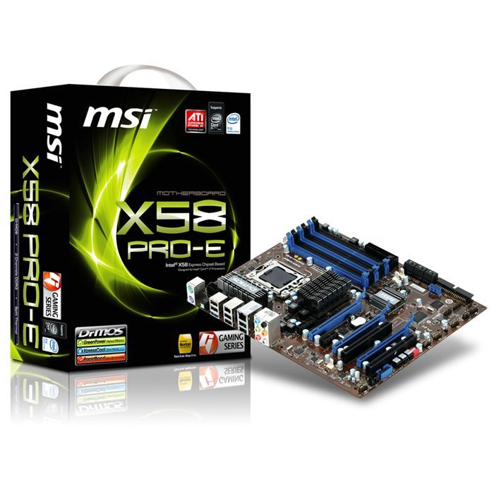 MSI X58 PRO E   Achat / Vente CARTE MERE MSI X58 PRO E