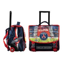 CARTABLE PARIS SG Cartable à Roulette - 2 Compartiments - P CARTABLE PARIS SG Cartable à Roulette - 2 Compartiments - P