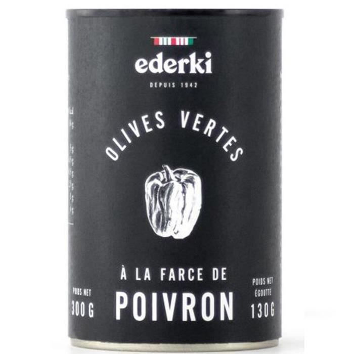 Olives à la Farce de Poivron 130gr   Achat / Vente LÉGUME AU