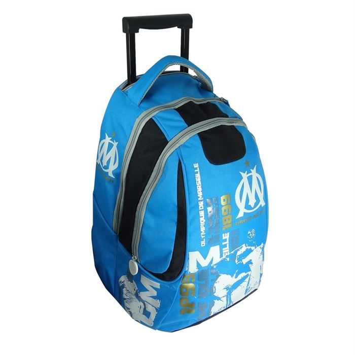 OM Sac à dos trolley Bleu   Achat / Vente CARTABLE OM Sac à dos