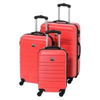 SET DE VALISES FRANCE BAG Set de 3 Valises Rigide ABS 4 Roues 55- SET DE VALISES FRANCE BAG Set de 3 Valises Rigide ABS 4 Roues 55-