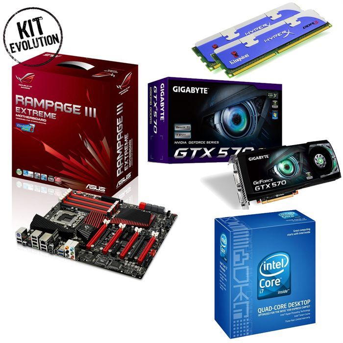 Kit évolution Intel Destroyer   Achat / Vente PACK COMPOSANT Kit