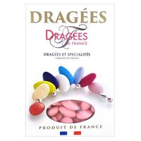 DRAGÉES DRAGEES DE FRANCE Dragées Belle de nuit - Rose - 4 DRAGÉES DRAGEES DE FRANCE Dragées Belle de nuit - Rose - 4