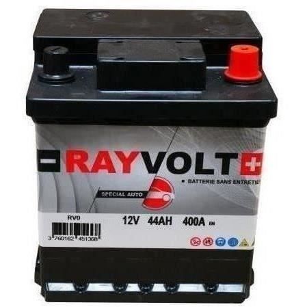 Batterie auto RAYVOLT RV0 40AH 340A   Achat / Vente BATTERIE VÉHICULE