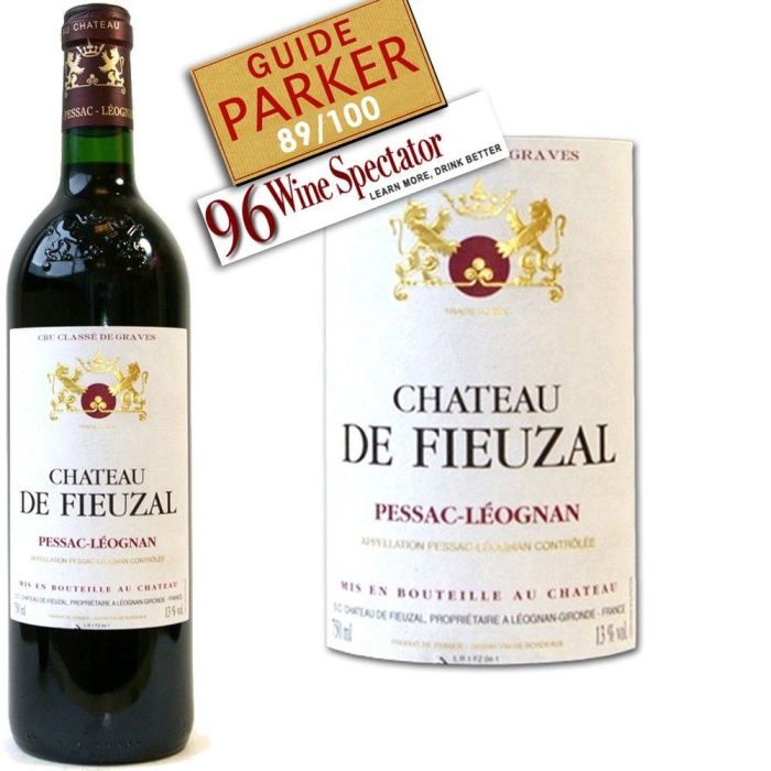 2009   Achat / Vente VIN ROUGE Château Fieuzal 2009