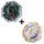 BEYBLADE BURST - 2 Toupies Single Top KERBEUS + UN