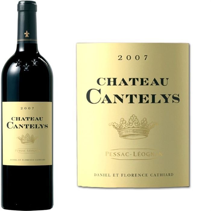 2007   Achat / Vente VIN ROUGE Château Cantelys 2007