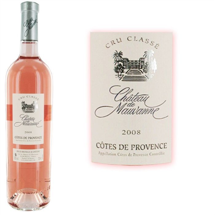 2008   Achat / Vente VIN ROSE Château de Mauvanne 2008  