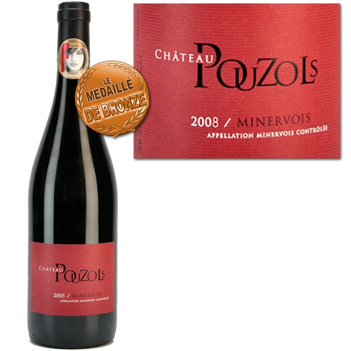 Château Pouzols 2008   Achat / Vente VIN ROUGE Château Pouzols 2008