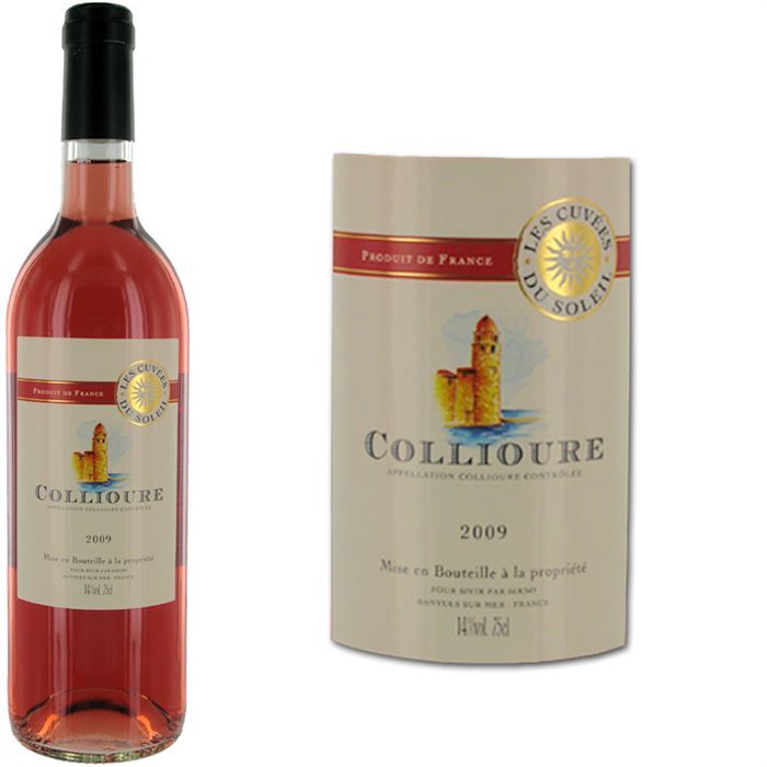 2009   Achat / Vente VIN ROSE Cuvée du Soleil Rosé 2009