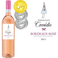 VIN ROSÉ Mademoiselle Comédie 2013 Bordeaux Rosé VIN ROSÉ Mademoiselle Comédie 2013 Bordeaux Rosé