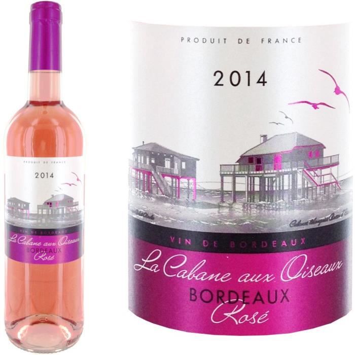 La Cabane aux Oiseaux 2014 Bordeaux rosé vin rosé - Achat ...