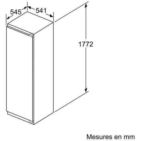  KIL82VS30 - Réfrigérateur 1 porte encastrable1