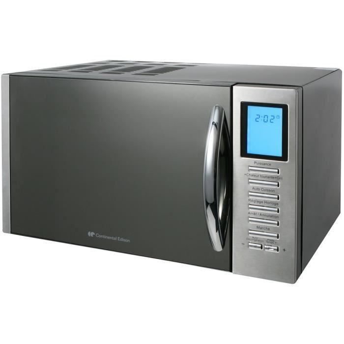 CE MO25SG13S - Micro-ondes combiné noir porte1