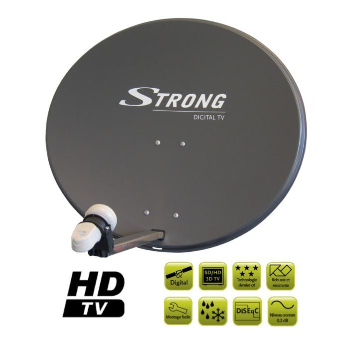 STRONG TS68 + LNB SRT L 701   Achat / Vente ANTENNES   PARABOLES