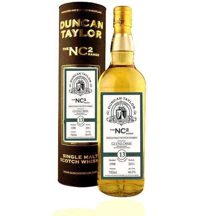 Duncan Taylor NC2 Range  Glenlossie 1998 NC2   Speyside   Single Malt