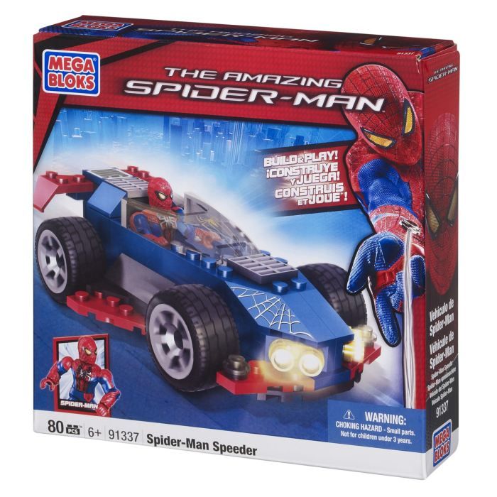 Megabloks   Spiderman   Héros du prochain film Spiderman, dans leur