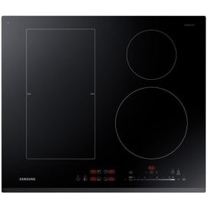 SAMSUNG NZ64K5747BK - Table de cuisson à induction - 4 zones - 7200W - L60 x P52cm - Revêtement verre - Noir SAMSUNG NZ64K5747BK - Table de cuisson à induction - 4 zones - 7200W - L60 x P52cm - Revêtement verre - Noir