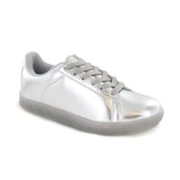 BASKET BEONLY - FAUSTINE Baskets Argentées - Femme BASKET BEONLY - FAUSTINE Baskets Argentées - Femme