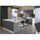 ULTRA Ilot de cuisine L 200 cm avec plan de travai